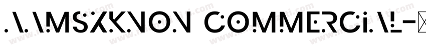 AaMSXKNon Commercial字体转换